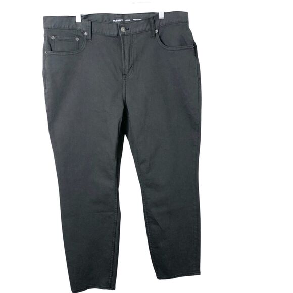 Old Navy NWT Men's 5 Pocket Athletic Taper Built-In Flex Gray Jeans Size 40X30 - Picture 1 of 10